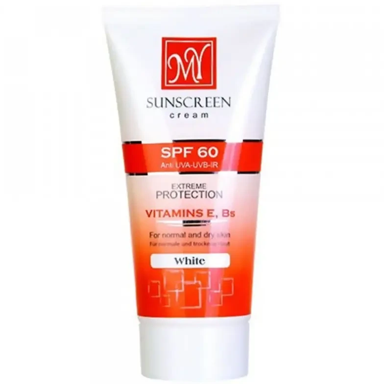 کرم ضد افتاب مای spf60 بی رنگ 50 میلی